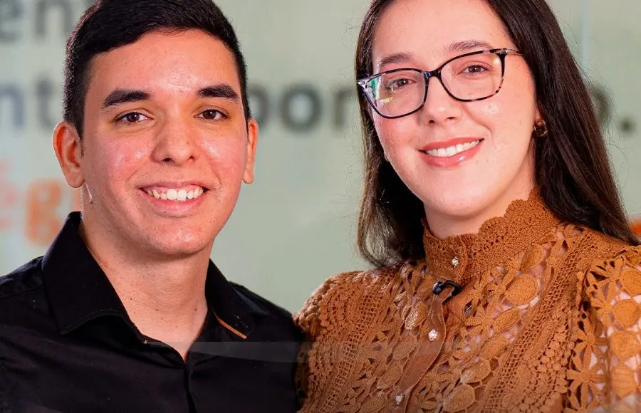 Cláudio Soares e Sara Galdino, consultores da Venco